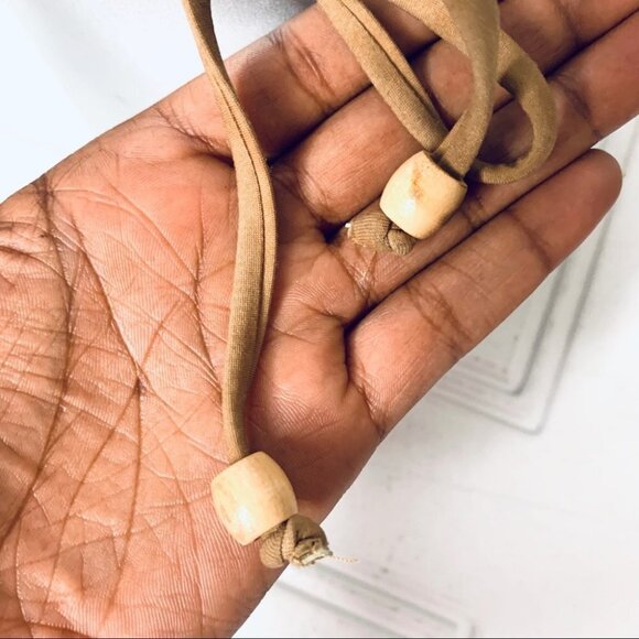 NWT SUNSET BEACH BIKINI BOTTOM NEW W TAGS FAUX SUEDE  WOMEN SIZE XS MEDIUM - Picture 6 of 7